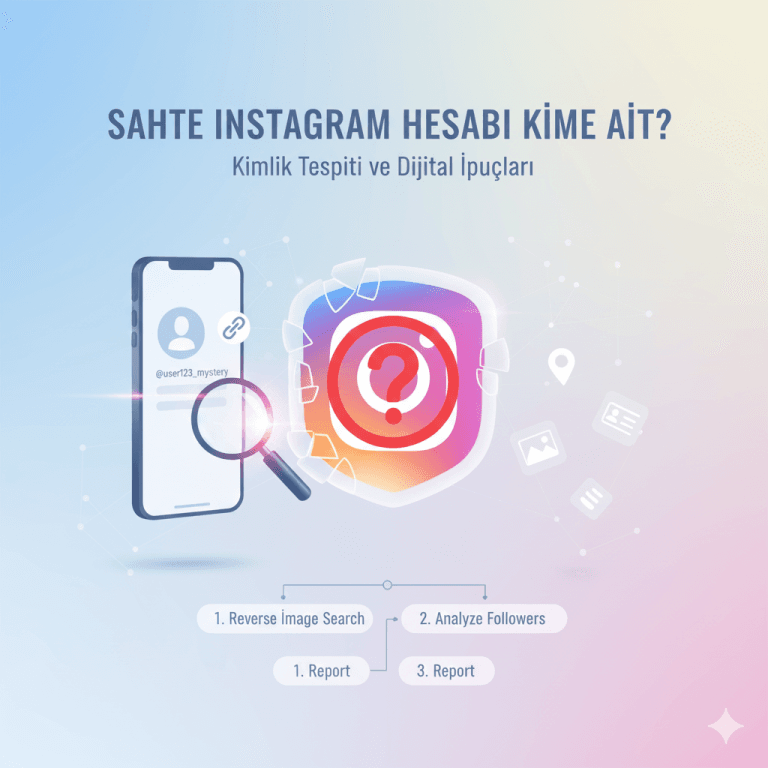 Fake instagram kime ait oldugunu bulma
