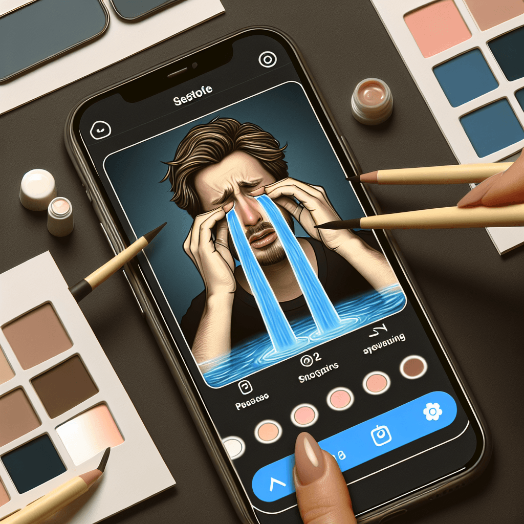 Instagram Ağlama Efekti Nasıl Yapılır?