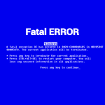 Fatal error nedir?