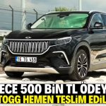 500 bin TL ödeyene sıfır TOGG verilecek! Sadece bir şart aranıyor