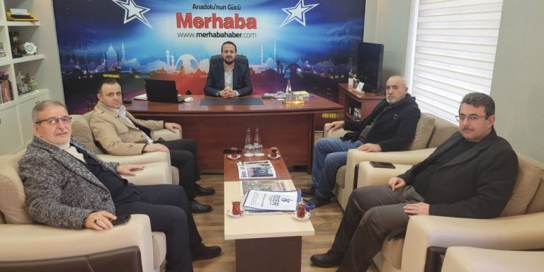 ESDER Konya’dan Merhaba Gazetesi’ne ziyaret