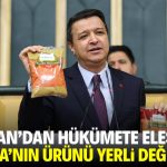 Konya’nın ürünü yerli değil mi?