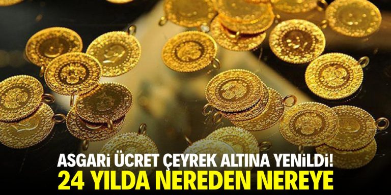 Asgari ücret çeyrek altına yenildi! 24 yılda nereden nereye