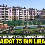 Konya’daki belediye konutlarında kura heyecanı! Aylık taksitleri 75 bin lira