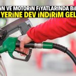 Benzin ve motorin fiyatlarında bir ilk! Zam yerine dev indirim geliyor