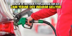Benzin ve motorin fiyatlarında bir ilk! Zam yerine dev indirim geliyor