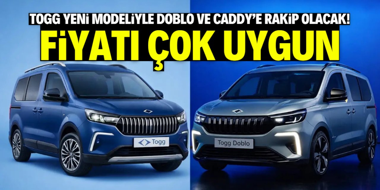 TOGG, Doblo ve Caddy’e rakip model üretecek! Fiyatı sevindirdi