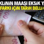 Emeklinin maaşı eksik yattı! Zam farkı için tarih belli oldu