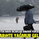 Konya’da hava sıcaklığı 10 derece birden yükseliyor