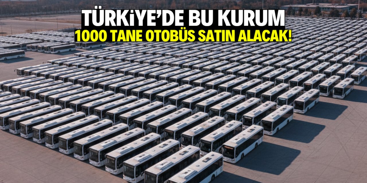 Türkiye’de 1000 tane otobüs satın alacak! Biletler bedavaya yakın olacak