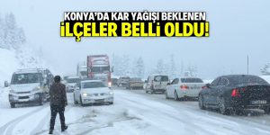 Konya merkeze kar yağacak mı? Beyaz bereket bu ilçelerde bekleniyor