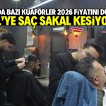 Saç sakal 700 TL oldu!