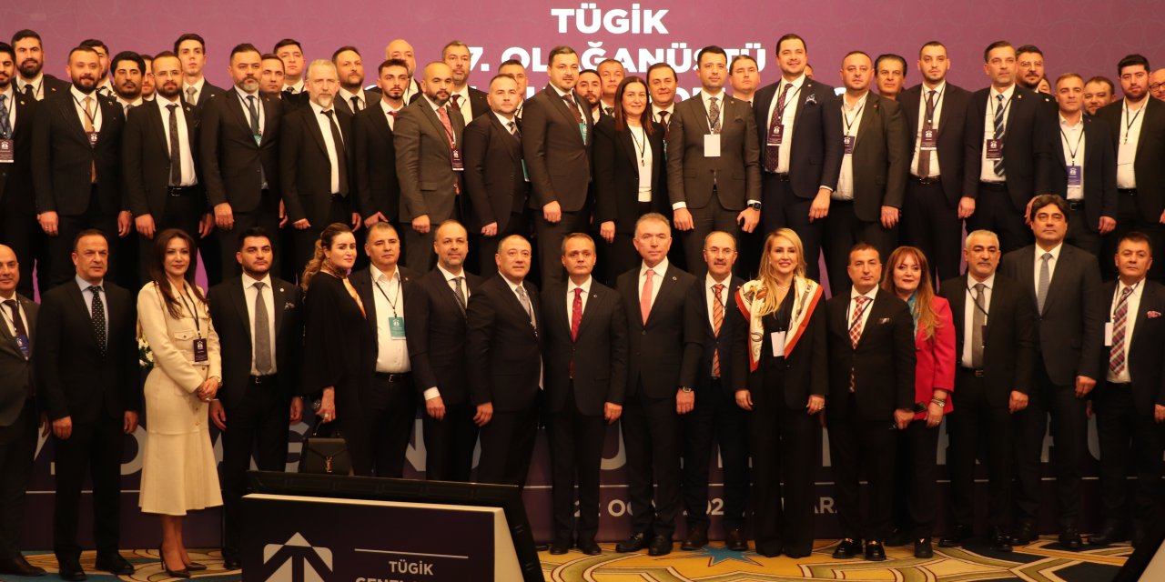 TÜGİK’in genel kuruluna Konya damga vurdu