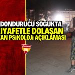 Konya’da soğukta yazlık kıyafetlerle dolaştı! ‘Psikoloji’ açıklaması yaptı