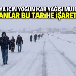 Konya için yoğun kar yağışı müjdesi! Bu tarihte 4 konuma geliyor