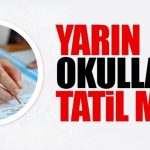 Bolu’da yarın okullar tatil mi, son durum ne? Bolu kar tatili için gözler Valilik’te!