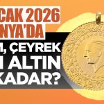 CANLI ALTIN FİYATLARI | Bugün Konya’da altın fiyatları: 26 Ocak 2026 Konya’da gram, çeyrek, tam altın ne kadar? Altında tarihi zirve!