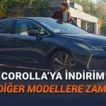 2026 Model Corolla’da Bomba İndirim Var: Toyota, Ocak 2026 Fiyat Listesi Açıklandı