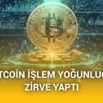 Bitcoin Ağı Daha Stabil Hale Geliyor! İşlem Yoğunluğu Son 2 Yılın Zirvesinde