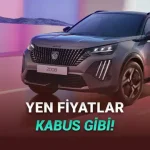 Çok Sevilen Peugeot 408 ve 2008’e 300 Bin TL Zam Geldi: Ocak 2026 Peugeot Fiyat Listesi Açıklandı