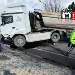 Konya’da facianın eşiğinden dönüldü! Kontrolden çıkan tır karşı şeride geçti