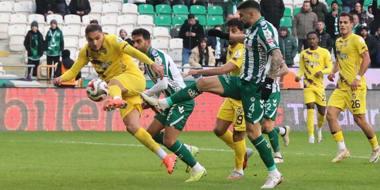 Konyaspor Jankat’ı Geçemedi! Hasret 8 Maça Çıktı