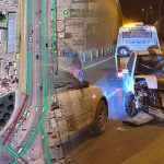 Lamcı Altgeçidi’nde kaza: Trafik kısa süreliğine durdu