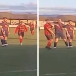Maç sırasında rakibine dirsek atan futbolcu tutuklandı, kulübü sözleşmesini feshetti