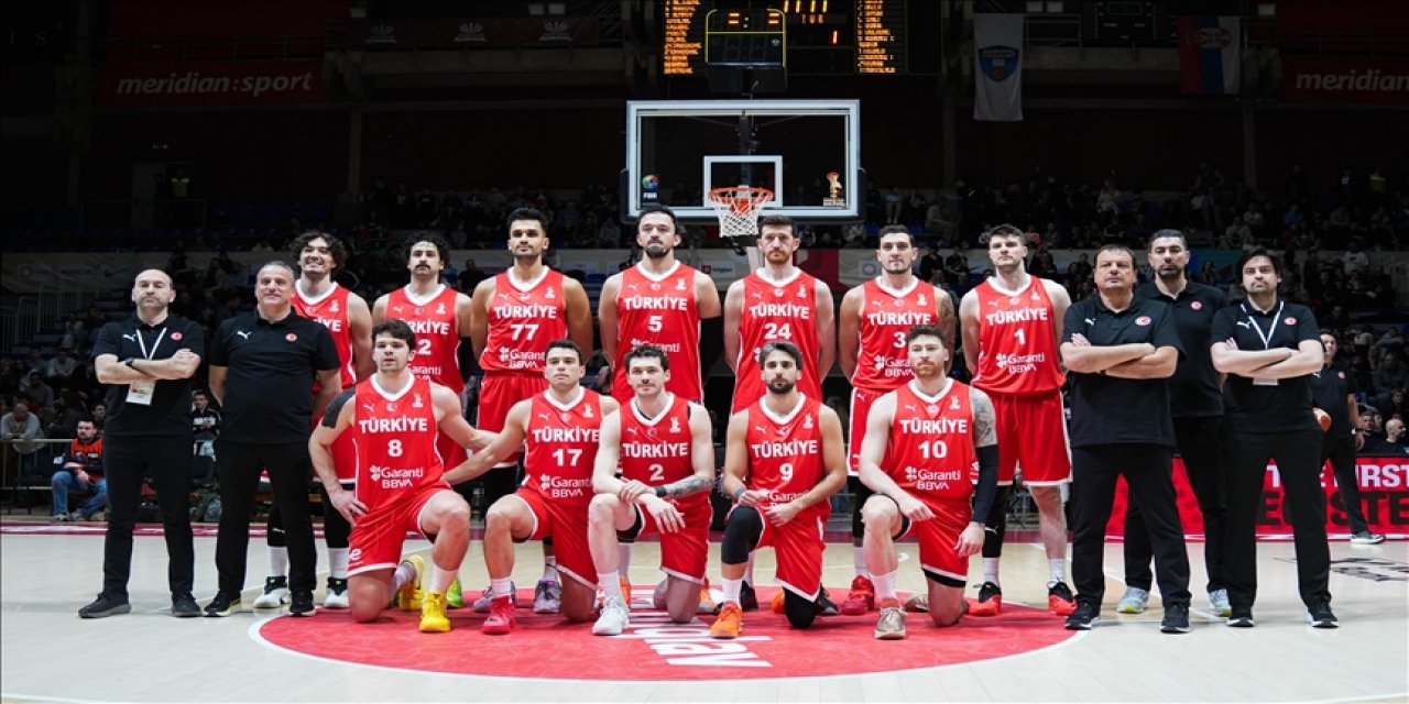 A Milli Erkek Basketbol Takımı, yarın Sırbistan’ı konuk edecek