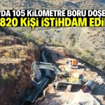 Konya’da 105 kilometre boru döşendi! 2 bin 820 kişi istihdam edilecek – Konya Haber | Son Durum