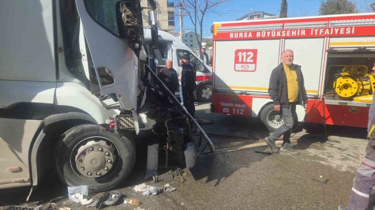 Nevşehirli kamyoncu Bursa’da zincirleme kazaya karıştı – Konya Haber