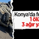 Çumra’da Feci Kaza: Can Pazarı