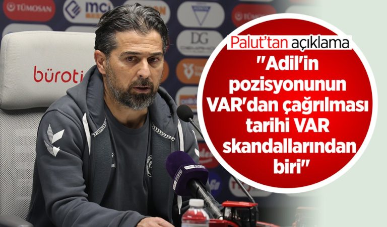 İlhan Palut: “Adil’in pozisyonunun VAR’dan çağrılması tarihi VAR skandallarından biri’’ | Son Durum