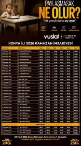 Konya Sahur Bereketi: Çözüm Yolu Buluştu