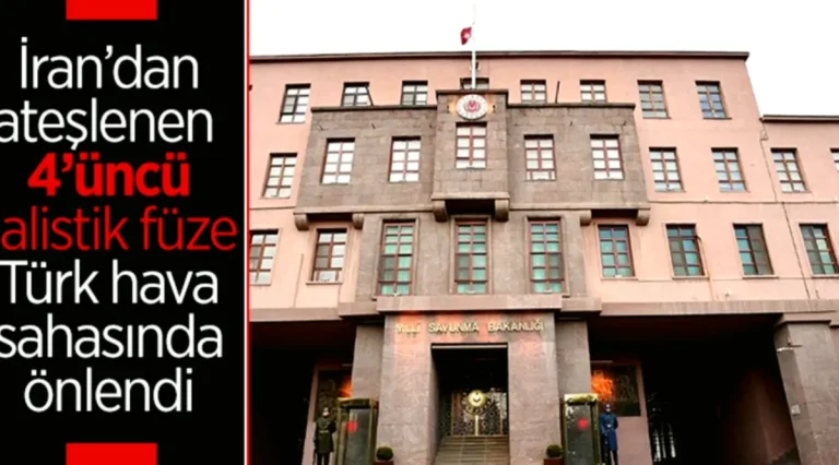 Konya’ya Füze Tehdidi Önlenmesi