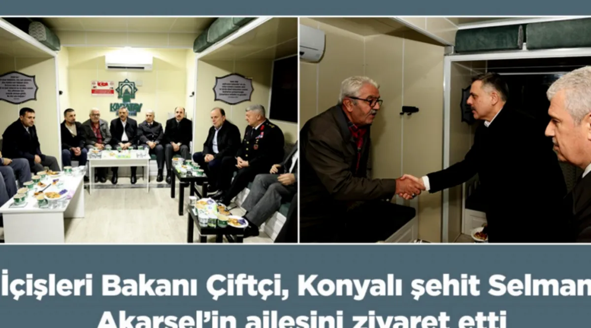 Şehit Selman Akarsel Anıldı: Konya’da Duygusal Ziyaret