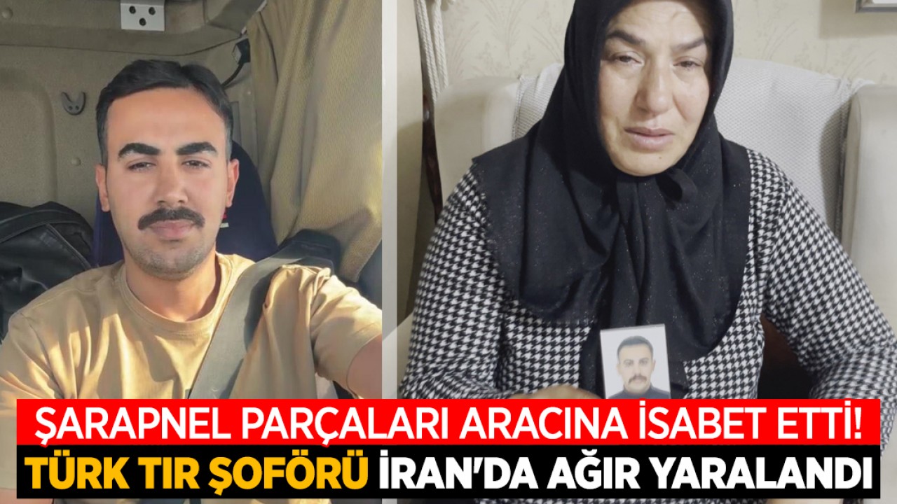 Tır Şoförü İran’da Yaralandı