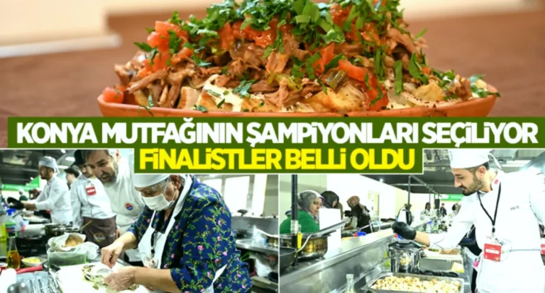 Konya Lezzet Şampiyonları Belli Oldu!
