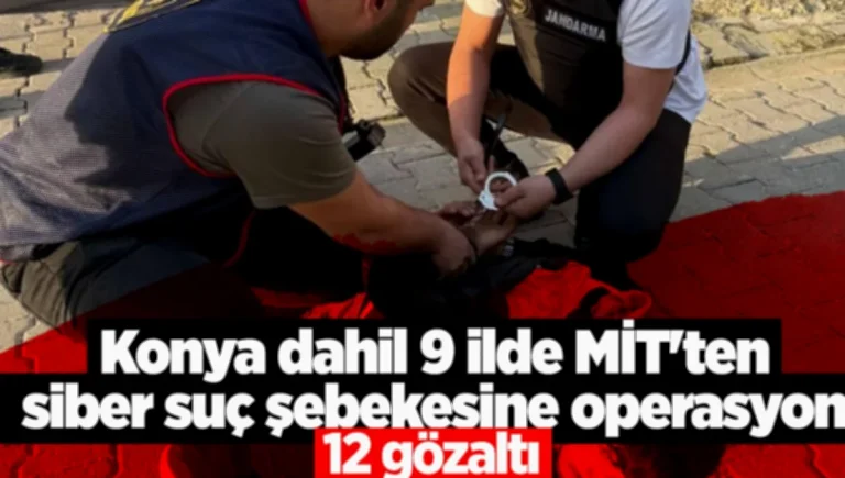 Siber Suç Şebekesine Konya Darbesi