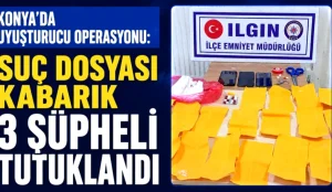 Ilgın’da Uyuşturucu Operasyonu: Suçlu Yakalandı