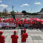 Konya’da küçük kalplerden büyük destek: LGS ve milli takım yan yana!